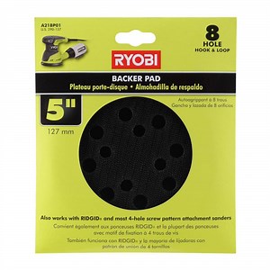 Check The Home Depot's Q&A Before Buying: RYOBI 5 in. Backer Pad for Orbital Sanders