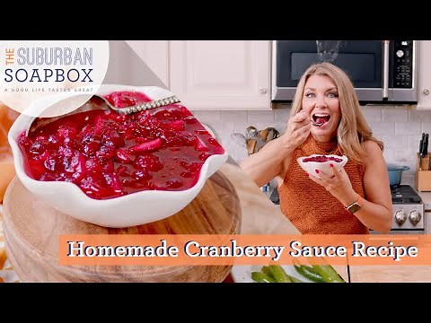 Easy Cranberry Sauce Recipe