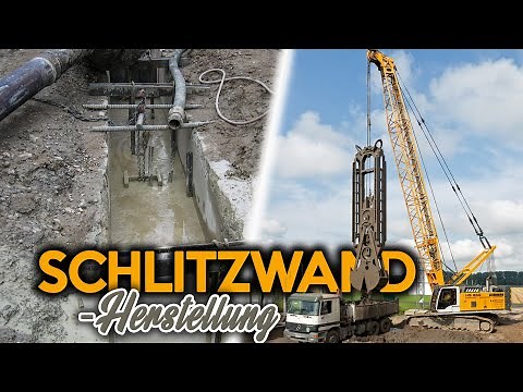 Bernhard Rennhofer - Wie wird eine Schlitzwand hergestellt? | Spezialtiefbau