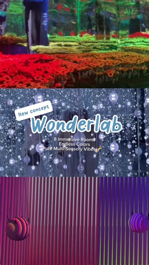 🌈 Step into the Magic of Wonder Lab! ✨ Rasakan pengalaman multi-sensory cahaya dan suara yang immersive banget di sini. Wajib banget cek spot terbaru kita: Swingtopia, Helio, Intergalactic, dan Lightwave! 📍 Lokasi: Resort Level - Paris Van Java 🎟️ HTM: * Weekday: Rp40.000 • Weekend & Public Holiday: Rp55.000 🕒 Jam Buka: 10.00 - 22.00 WIB (Sabtu s/d 23.00 WIB) Tag teman kamu yang hobi foto-foto dan ajak ke sini sekarang! 👇✨ #WonderLabPVJ #WonderLab
