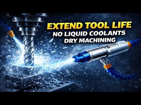 Cold Air Gun for Industrial Cooling | Streamtek Vortex Tool Cooler – No Electricity, No Moving Parts