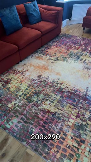 Refreshed Living Room with a New Rug