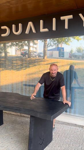 6.1K views · 537 reactions | A instala aqui na Maia a mesa queimada  obrigado @duality.projects | Matias Da Costa Amadeus | Facebook