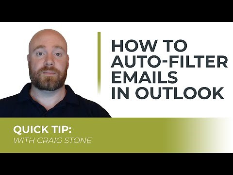 Quick Tip: Filtering Emails in Outlook