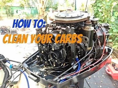 How To Clean an Outboard Engine Carburetor