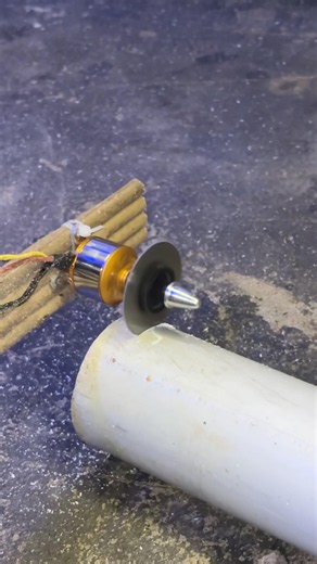 BLDC motor use kar Ke Banaya cutter machine 😱 #experiment #bldcmotor #cuttermachine