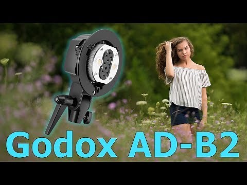 Double the flash power! Godox AD-B2 / Flashpoint Twin Head for AD200 and eVolv 200