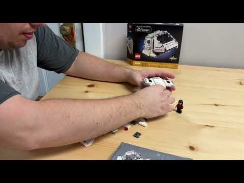 Star Trek Shuttle Pod Rare Lego Part Three Build