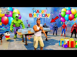 Franklin Birthday Celebration in GTA 5 | Franklin Birthday Party in GTA 5 | Lovely Gaming