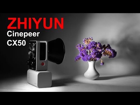 ZHIYUN Cinepeer CX50 COB Light - Review