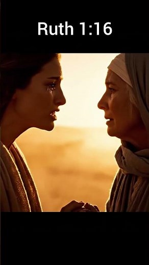 Ruth 1:16 Declaration of Loyalty, Devotion & Conversion
