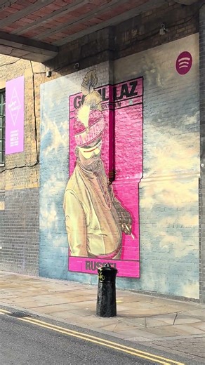 Uncle Matty’s Adventures - London - Brick Lane - Artwork - Russel Hobbs - Gorillaz - March 2026