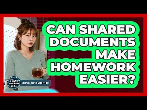 Can Shared Documents Make Homework Easier?