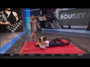 Lindsay Czarniak & Ronda Rousey Part 2
