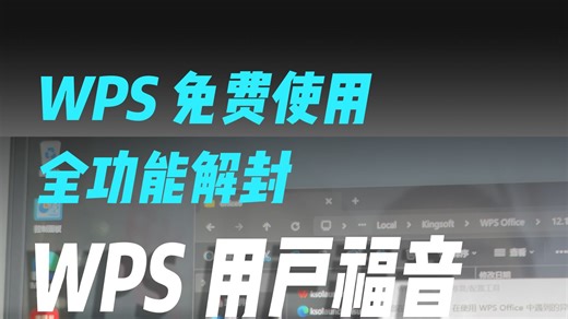 WPS会员全功能解封，免费使用且无广，这你受的了？