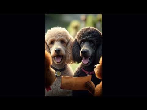 A Poodle's Playful Puzzle Adventure 🧩🐩