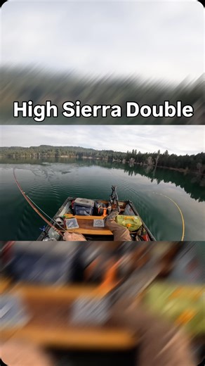 Real customers, real results. Jeffrey F. landed two fish in the High Sierras using Catch America’s Metal Head Trolling Fly and Trix Minnow. | Catch America