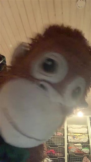 Don’t tell mom okay she won’t give me bananas if you do