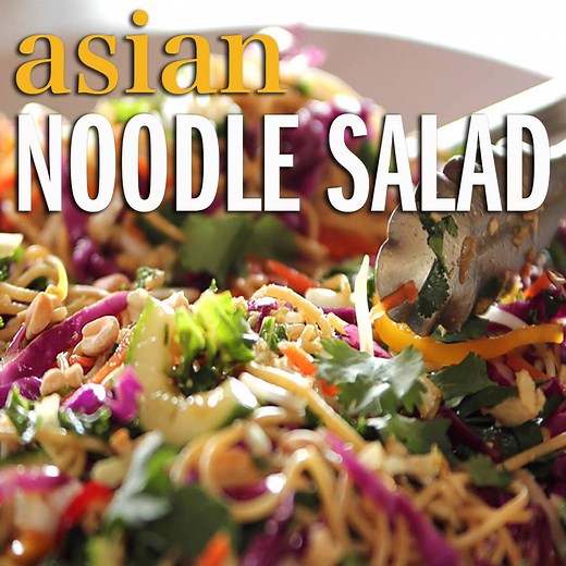 The Pioneer Woman - Ree Drummond's Asian Noodle Salad Save her recipe: https://foodtv.com/31IgcLw. | Food Network