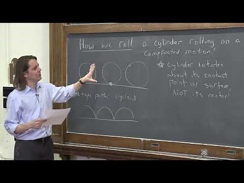 PHYS 101 | How We Roll 1 - Rolling Cylinder