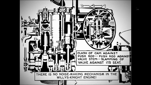 We recently restored this rare 1929 film advertisement, Silent Knight: The Triumph of Silence Over Noise. Produced by Willys-Overland, it showcases the groundbreaking sleeve-valve engine by Charles Yale Knight, a design that made cars quieter and smoother during the noisy early days of motoring. Visit the Tampa Bay Automobile Museum to see the Willys-Knight and other sleeve-valve cars featured in the film. | Tampa Bay Automobile Museum | Facebook