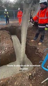 Technique de fondation britannique #fondation #construction #technique