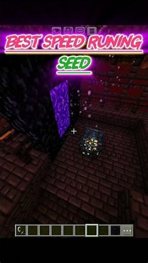 Minecraft best speed running seed