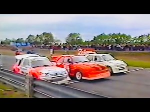 Mega jump start 89 Group B European Rallycross Audi Quattro S1 Peugeot 205 T16 MG Metro 6R4 Ireland.