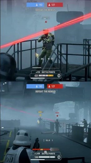 Star Wars Battlefront 2 - Play Splitscreen Ps4 #shortvideo
