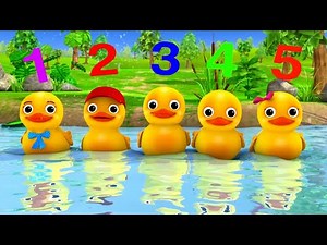 Counting Duck Song | Nursery Rhymes & Kids Songs - ABCs and 123s
