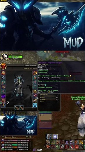 Fury Warrior PVP Week 1 Gear Guide | #mudcx #worldofwarcraft #worldofwarcraftmidnight