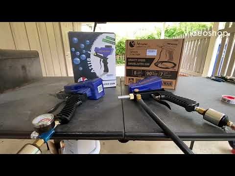 Review LEMATEC new sandblaster gun with siphon hose, as118-2 by Charles