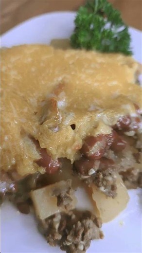 Crockpot Cowboy Casserole #Shorts #food #slowcookerrecipes