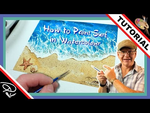 WATERCOLOR Seascape TUTORIAL for Beginners