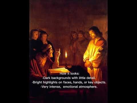 Art Vocabulary, Today's Word: Tenebrism.