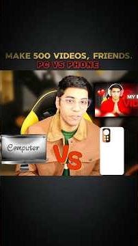 PC VS PHONE AYUSH BHAI