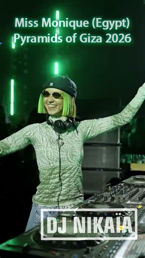 Live from Egypt - Miss Monique #djnikaia #party #live #egypt #techno #melodictechno ‪@djmissmonique‬