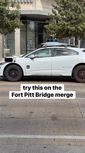 293K views · 5K reactions | Can a driverless car successfully merge on the Fort Pitt Bridge in Pittsburgh without causing an accident? #pittsburgh #412 #yinz #steelcity #waycom #google #tech #driving #selfdriving | Johnny Pittsburgh | Facebook