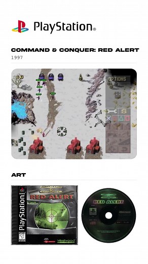 Gameplay de Command & Conquer: Red Alert en PS1