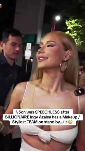 Iggy Azalea's Billionaire Makeup Team Leaves N3on Speechless