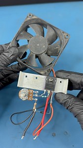 262K views · 2.1K reactions | how to make a 12V cooling fan speed controller circuit | Creative Own | Facebook