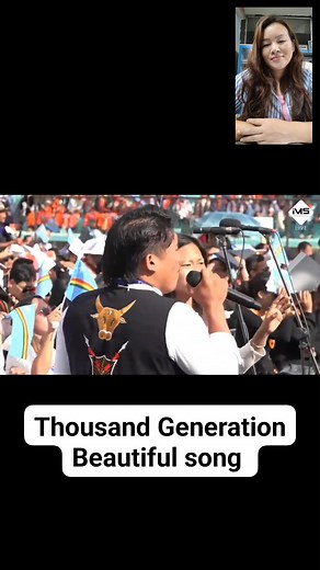 Thousand Generation Beautiful song sang by our nagas brother and sister on Civic Reception program of Eno. Th Muivah Ato kilonser GPRN #fbviralpost2025シ #highlight #gracekamei #nagas #rongmei | Grace Kamei
