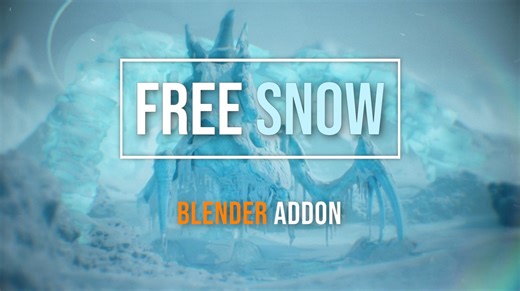 Free Snow Generator Add-on   Ice Frozen Effect Generator