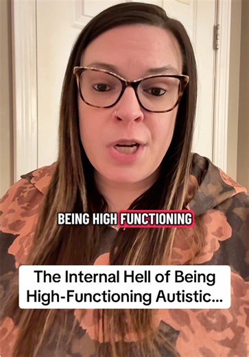 Being high-functioning doesn’t mean everything is fine. Sometimes the mask breaks. Sometimes internal chaos takes over. This is what it’s like living with autism when the world expects you to be “normal.” Sharing my story so others feel seen and understood. #highfunctioning #actuallyautistic #audhd #neurodivergent #creatorsearchinsights