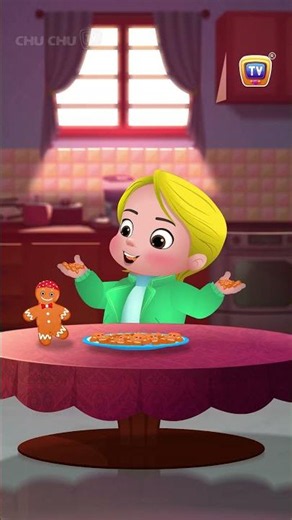 Food Alphabet - G for Gingerbread Cookies #Shorts #ChuChuTV #NurseryRhymes #ChuChuTV100M