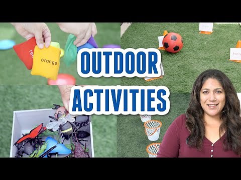 *OUTDOOR ACTIVITIES* for Toddlers & Preschoolers