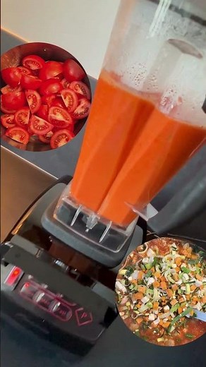 Schnelle-Tomatensuppe Rezept 🍅🌱