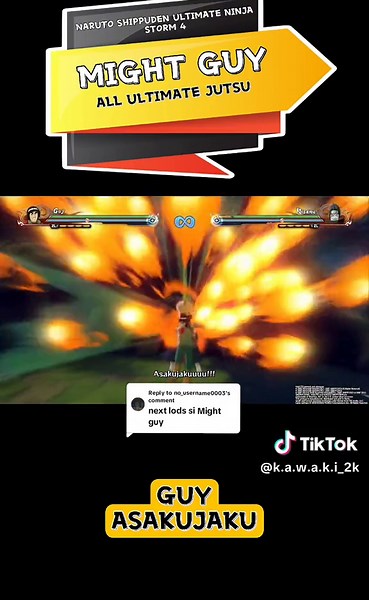 Might Guy Ultimate Jutsu Compilation