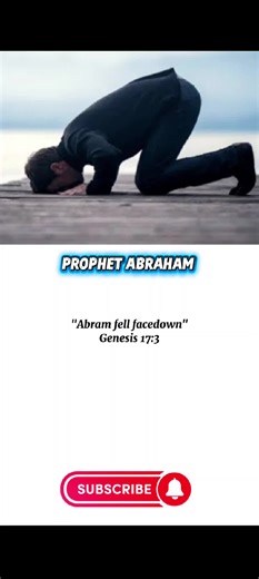 PROPHET ABRAHAM IS MUSLIM 💯 #islamicreminder