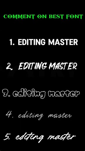 👉 “Best Font Kaunsa Hai? 🤔 Comment 1–6 ✍️ | CapCut Text Tutorial”#capcut #capcutedit #textfont #font